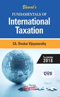 Fundamentals of INTERNATIONAL TAXATION by CA. DIVAKAR VIJAYASARATHY 2018-19