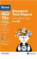 Bond 11+: CEM: Standard Test Papers: Ready for the 2025 exam