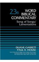 Song of Songs and Lamentations, Volume 23b