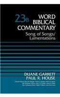 Song of Songs and Lamentations, Volume 23B