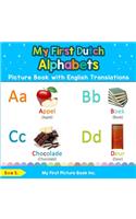 My First Dutch Alphabets Picture Book with English Translations