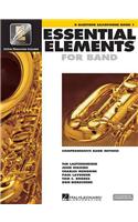 Essential Elements for Band - Eb Baritone Saxophone Book 1 with Eei (Book/Online Audio)