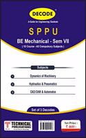 Decode for SPPU BE Mech Sem VII 15 Course ( All Compulsory Subjects - Set of 3 Decodes )