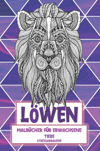 Malbücher für Erwachsene - Stressabbauend - Tiere - Löwen