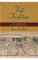 Text to Tradition: The Naisadhiyacarita and the Literary community in South Asia