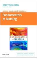 Nursing Skills Online Version 4.0 for Fundamentals of Nursing (Access Card)