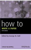 How To Write a Paper