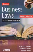 Tulsianâ€™s Business Laws: For CA Foundation Course [Paper 2: Section A]