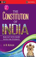 Constitution of India Bare Act with Short Notes for Students 2ed