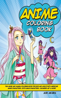 Anime Coloring Book