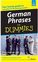 GERMAN PHRASES FOR DUMMIES