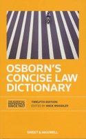 Osborn's Concise Law Dictionary