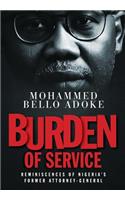 Burden Of Service