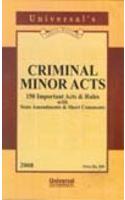 Criminal Minor Act (150 Important Acts & Rules)