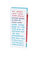 Work/Life Balance List Ledger