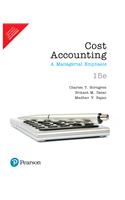 Cost Accounting, 15/e