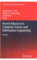 Recent Advances in Computer Science and Information Engineering