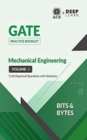 GATE 2022 Mechanical Practice Booklet 1116 Expected Questions with Solutions for Mechanical Engineering Volume 1