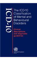 ICD-10 Classification of Mental and Behavioural Disorders