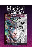 Magical Beauties Coloring Book