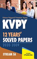 KVPY 12 Years Solved Papers 2020-2009 Stream SA
