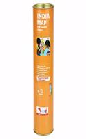 CocoMoco Kids India Map with Stickers