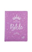 My Creative Bible Purple Glitter Hardcover