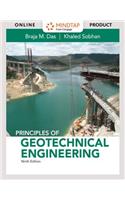 Mindtap Engineering, 1 Term (6 Months) Printed Access Card for Das/Sobhan's Principles of Geotechnical Engineering, 9th