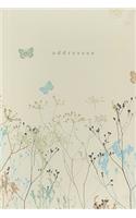 Address Book Butterflies: (English)