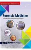 Forensic Medicine: Prep Manual for Undergraduates