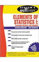 Schaum's Outline of Elements of Statistics I: Descriptive Statistics and Probability