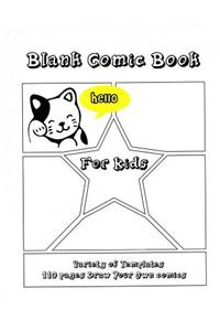 Blank Comic Book For Kids