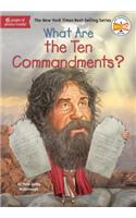 What Are the Ten Commandments?