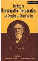 Leaders in Homoeopathic Therapeutics