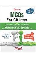 MCQ's For CA Inter On Corporate & Other Laws; Direct/Indirect Tax Laws; Auditing & Assurance; Enterprise Information Systems & SM