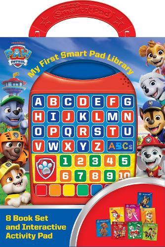 Nickelodeon Paw Patrol: My First Smart Pad Library 8-Book Set and Interactive Activity Pad Sound Book Set