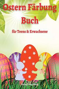 Ostern Färbung Buch für Jugendliche & Erwachsene