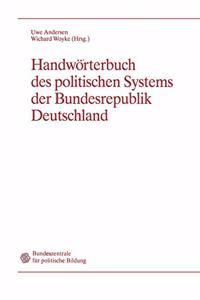 Handworterbuch Des Politischen Systems Der Bundesrepublik Deutschland
