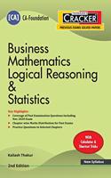 Taxmann's CRACKER - Business Mathematics Logical Reasoning & Statistics | CA-Foundation - New Syllabus | 2nd Edition | January 2021