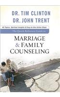 Quick-Reference Guide to Marriage & Family Counseling