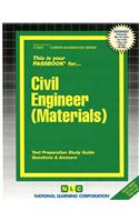 Civil Engineer (Materials)