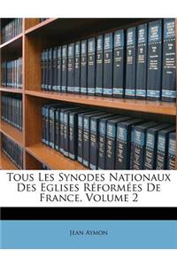 Tous Les Synodes Nationaux Des Eglises Réformées De France, Volume 2