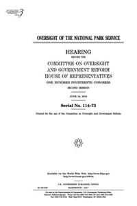Oversight of the National Park Service
