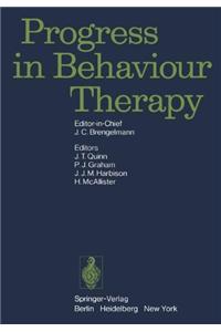 Progress in Behaviour Therapy