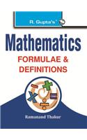 Mathematics Formulae & Definitions