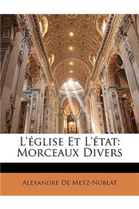 L'Eglise Et L'Etat
