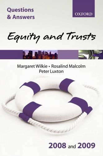 Equity and Trusts 2008-2009