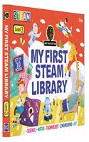 Encyclopedia: My First Steam Library of Science, Technology, Engineering, Art and Maths Level-3 (Set of 10 Books)