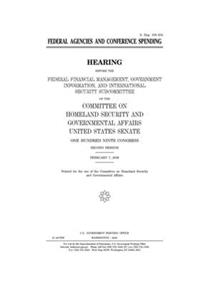 Federal agencies and conference spending