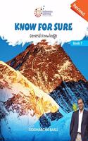 KNOW FOR SURE General knowledge Class 7 (Revised edition 2019)